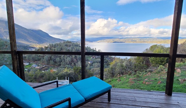 Unobstructed Lake and Mountain View home with movie room