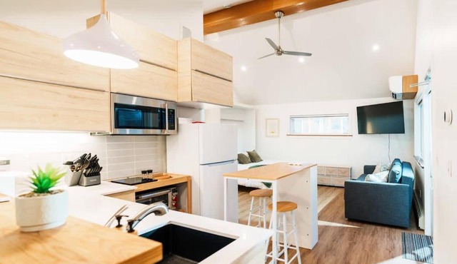 Upscale Laneway Loft Near Downtown AC WiFi