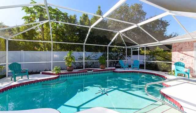 Villa, Private Pool, 2 Miles from Manasota Beach, Pet Friendly