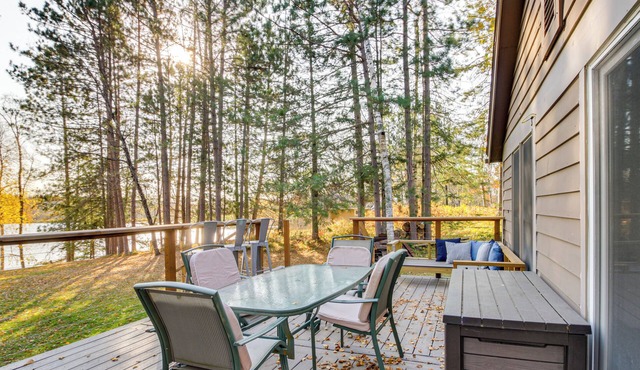 Waterfront Duluth Cabin w/ Deck & River View!