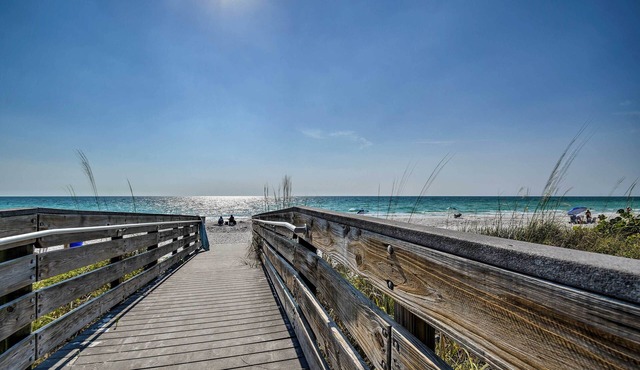Waterfront Getaway w/Pool & Dock - Walk to Beach!
