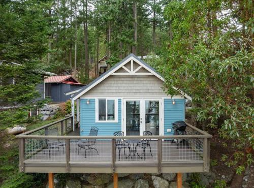 WaterView,Impeccable Studio Cottage, Walk to Town