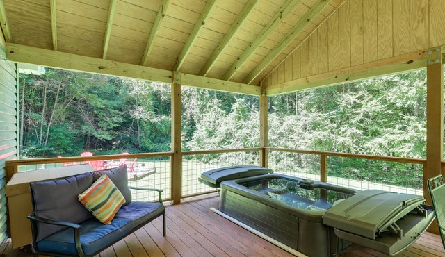 Weaverville Retreat w/ Private Hiking Trail!