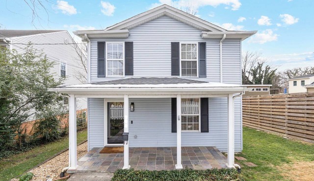 Welcome to The Bolling Belle, a beautifully restored late-1800s home in the heart of the Belmont neighborhood. This stylish 3-bedroom, 2-bath retreat blends historic charm with modern comfort, offering a warm, inviting space.