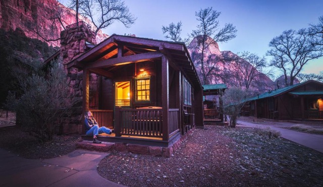 Zion Lodge - Inside the Park
