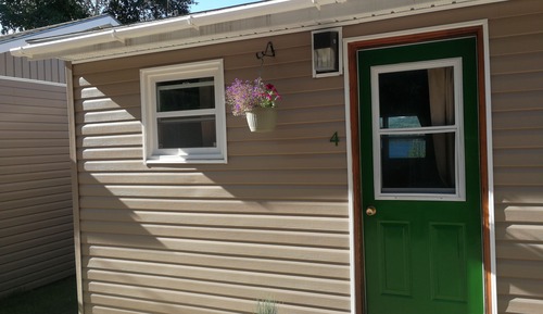 Economy Room, 2 Double Beds (Motel #4)