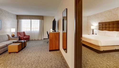 Suite, 1 King Bed with Sofa bed (Sofa Sleeper, 2 Rooms)