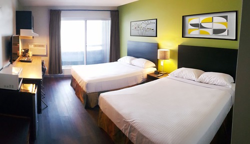 Standard Room, 2 Queen Beds, Kitchenette
