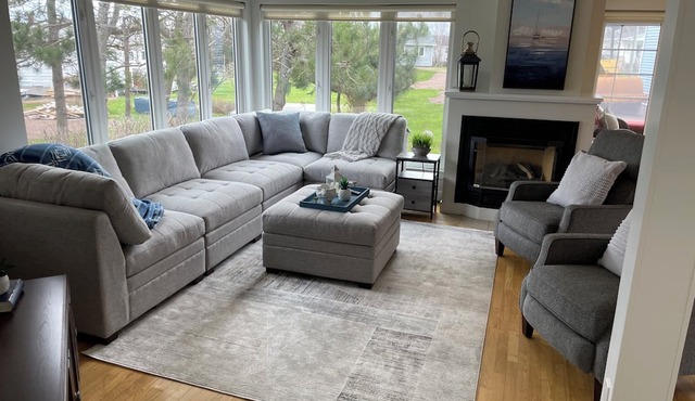 Luxury Beach house located in the Bluff, steps away from Parlee Beach